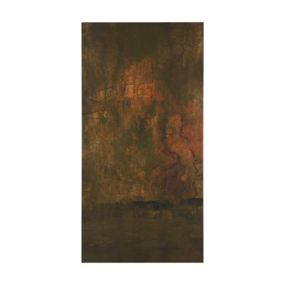 102820-L - Resolute I by Mercana Studio Hand-Embellished Textured Canvas 