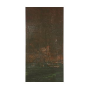 Resolute II by Mercana Studio Hand-Embellished Textured Canvas