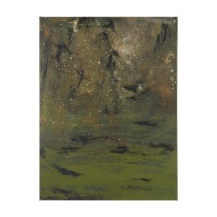 Subtle Stirring by Mercana Studio Hand-Embellished Textured Canvas 