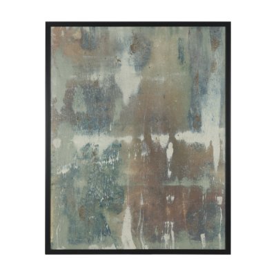 102824-FL - Relent by Ira Havuka Hand-Embellished Textured Framed Canvas Artwork