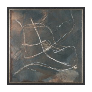 Cazim I by Mercana Studio Hand-Embellished Textured Framed Canvas Artwork