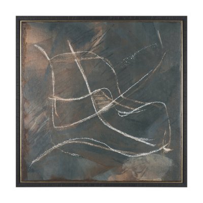 102825-FL - Cazim I by Mercana Studio Hand-Embellished Textured Framed Canvas Artwork