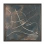 102825-FL - Cazim I by Mercana Studio Hand-Embellished Textured Framed Canvas Artwork