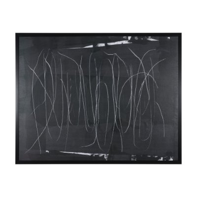 102827-FL - Beneath The Silence by Mercana Studio Hand-Embellished Textured Framed Canvas Artwork