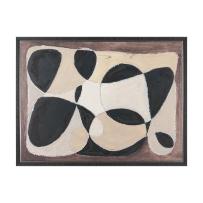 102829-FL - Desert Currents by Cristina Bartl Villa Hand-Embellished Textured Framed Canvas Artwork