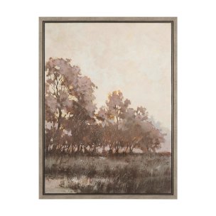 Calm Horizon II by Mercana Studio Hand-Embellished Textured Framed Canvas