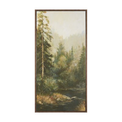 102835-FL - Heart of the Forest II by Mercana Studio Hand-Embellished Textured Framed Canvas Artwork