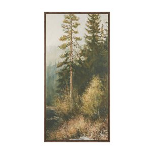 Heart of the Forest III by Mercana Studio Hand-Embellished Textured Framed Canvas Artwork