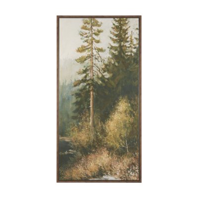 102836-FL - Heart of the Forest III by Mercana Studio Hand-Embellished Textured Framed Canvas Artwork