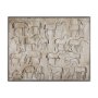 102838-FL - Buckskin by Mercana Studio Hand-Embellished Textured Framed Canvas Artwork