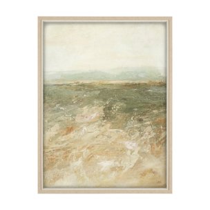 Amber Horizon II by Mercana Studio Textured Framed Artwork