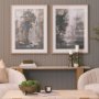 16141 - Forest Whispers II by Mercana Studio Hand-Embellished Textured Framed Artwork Matted under Glass