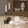69540 - Malo 5.9L x 5.9W x 5.9H Cream Resin Large Sphere Decorative Object
