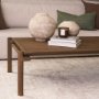 71384 - Riven Oak Wood Rectangular Coffee Table