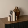 71478 - Corte Mixed Marble Stacked Bookends
