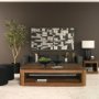 71385 - Dunmore Solid Wood Rectangular Open Shelf Side Table