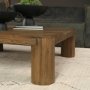 71404-AB - Hewitt Square Smooth Reclaimed Wood Coffee Table