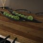 70658 - Piero Large Matte Black Metal Decorative Bowl