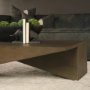 71333 - West Mid-Brown Oak Wood Rectangular Coffee Table