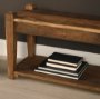 71388 - Ashwick Dark Brown Reclaimed Wood Bench