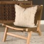 71442 - Fraye 22x22 Square Oatmeal Multi-Tone Blend Decorative Pillow Cover