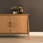 71321 - Hollis Warm Brown Wood 4-Door Closed Sideboard