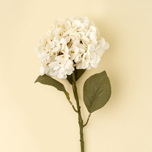 IN0362 - Hydrangea Floral Stem, White