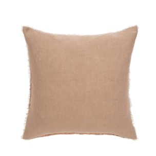 24x24 Lina Linen Pillow Peony Cover