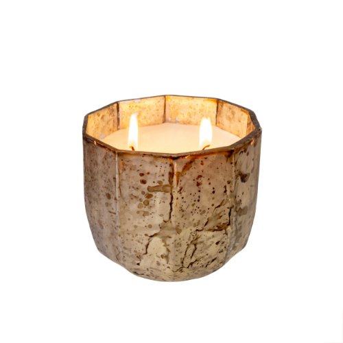 IN4686 - Golden Hour Candle M, Silver - Balsam Cedarwood Cranberry