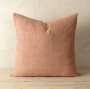 IN4816-C - 24x24 Lina Linen Pillow Redwood Cover
