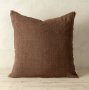 IN6041-C - 24x24 Lina Linen Pillow Mocha Cover