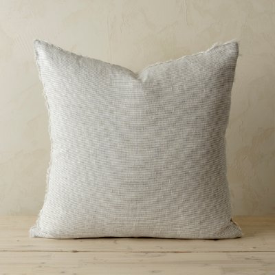 IN7071-C - 24x24 Lina Linen Pillow Grey Cover