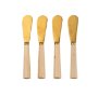 IN7121 - Maple Wood Spreaders S/4, Tumbled Gold