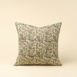 Rupi 20x20 Block Print Pillow Cover