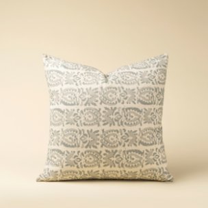 Laguna 20x20 Block Print Pillow Cover