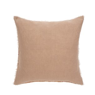 Lina 24x24 Linen Pillow Peony Cover w/Filler