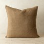 IN4818 - Lina 24x24 Linen Pillow Hazelnut Cover w/Filler