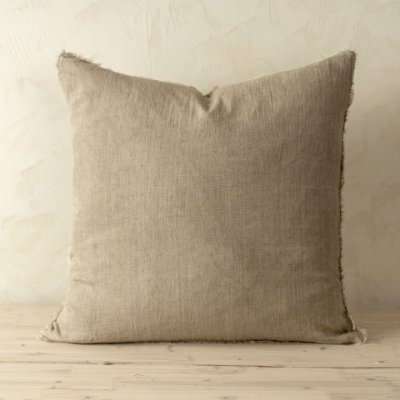 IN4819 - Lina 24x24 Linen Pillow Sand Cover w/Filler