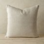 IN5593 - Lina 24x24 Linen Pillow Chambray Cover w/Filler