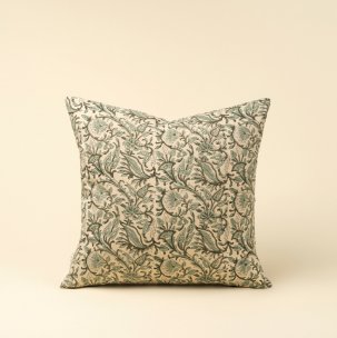 Rupi 20x20 Block Print Pillow Cover w/Filler