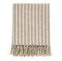 IN1005 - Bengal Stripe Hammam Bath Towel, Stone
