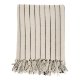 IN1016 - Pinstripe Hammam Bath Towel, Black