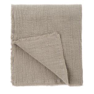 Malabar Throw Blanket Stone