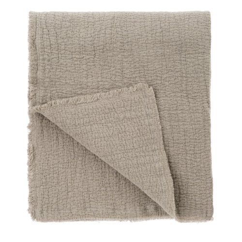 IN2644 - Malabar Throw Blanket Stone