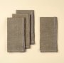 IN6406 - Stonewashed Linen Napkins S/4, Grey
