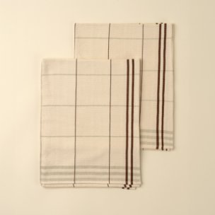 Margot Handloom Tea Towels S/2
