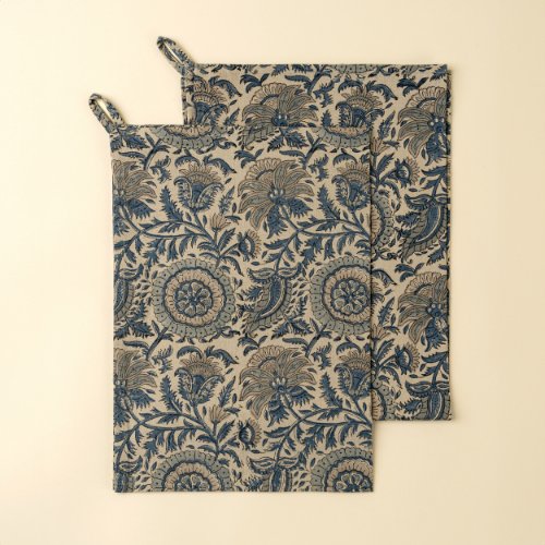 IN6647 - Capri Block Print Tea Towels S/2
