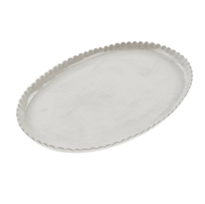 IN7533 - Scalloped Oval Platter