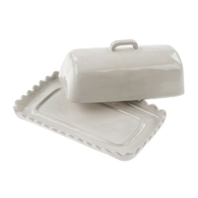 IN7542 - Scalloped Butter Dish