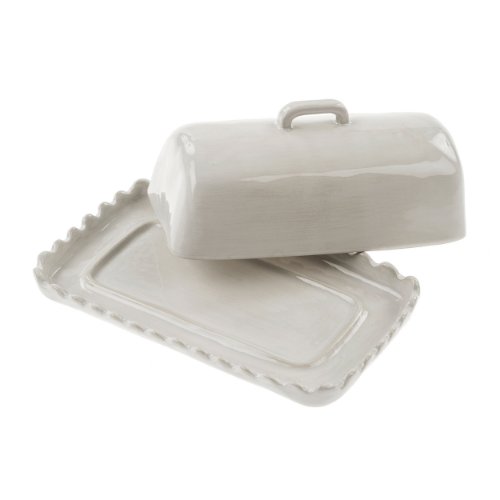 IN7542 - Scalloped Butter Dish